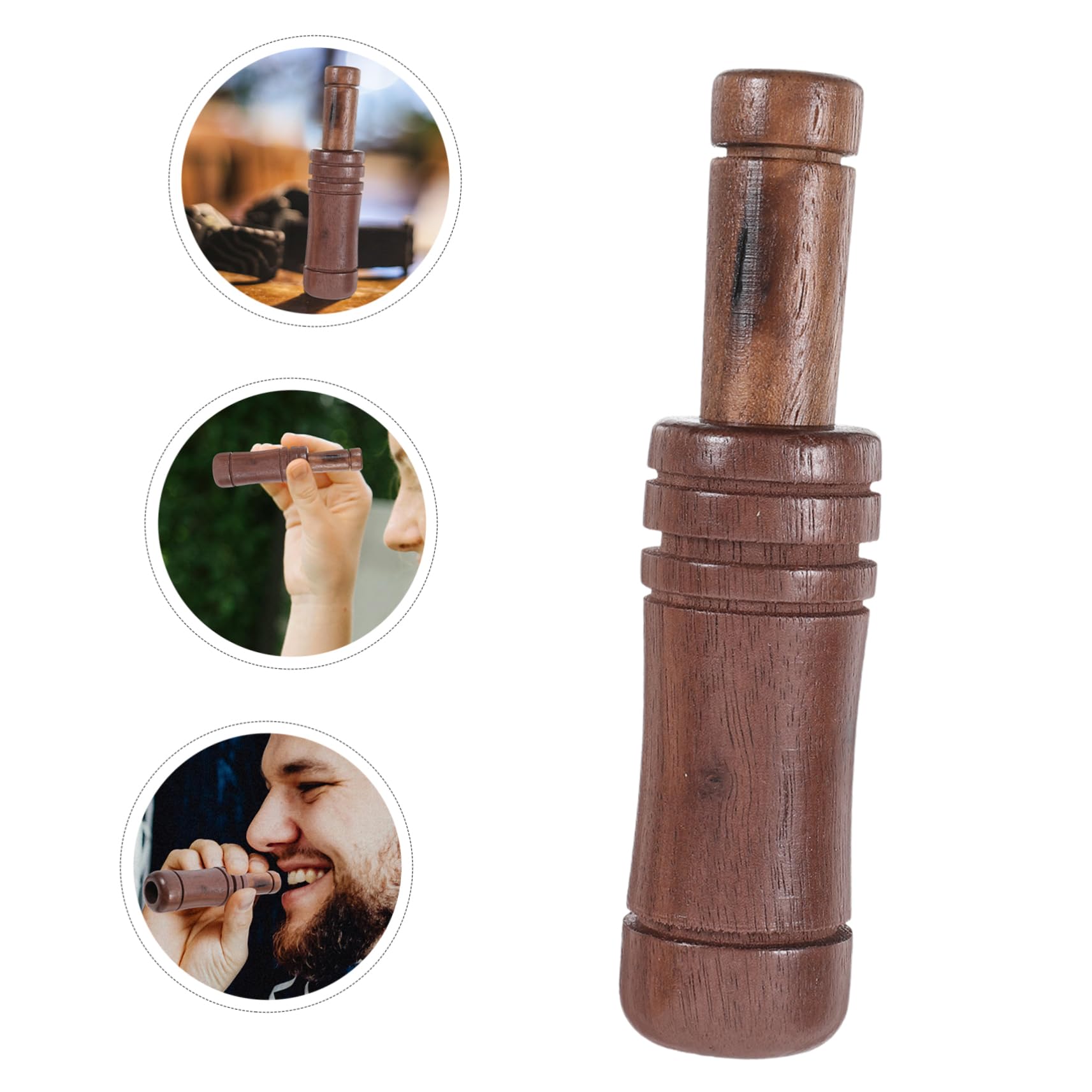 Premium Wooden Crow Call Whistle - Hunting & Outdoor Game Call for Hunters, Bird Watchers & Survivalists | Ideal for Duck, Turkey & Predator Hunting
