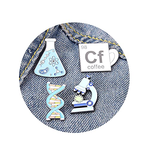 Chemical Alloy Brooch Creative