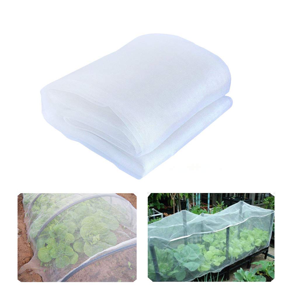 YBB Thicken Garden Barrier Netting - 13.12'x6.56' Mosquito & Bird Protection Mesh for Plants, Fruits & Flowers | Durable Insect Screen, Hunting Blind Cover | Perfect for Vegetable Gardens, Orchards & Backyard Plant Protection