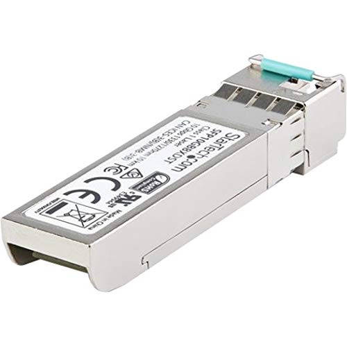 **StarTech.com Dell EMC SFP-10G-BX10-U Compatible SFP+ Module - 10GBASE-BX-U - 10G BiDi Fiber Single Strand SFP+ - LC 10km (SFP10GBX10US) - Ideal for High-Speed Data Centers & Enterprise Networks**