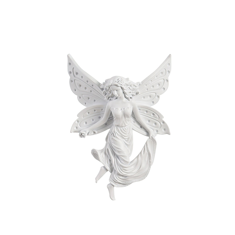 Angel Resin Wall Lamp - Elegant Decorative Lighting for Bedroom, Living Room & Hallway - Perfect for Home Decor & Ambient Lighting