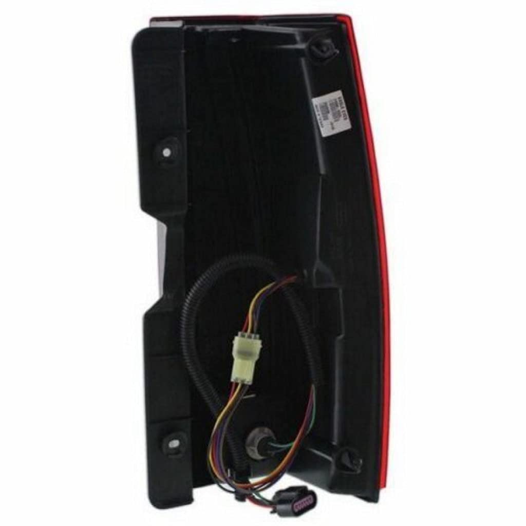 2007-2014 Cadillac Escalade Driver Side Tail Light Assembly with Bulbs - CAPA Certified Replacement for GM2800232 | Perfect for Night Driving and Enhanced Vehicle Safety