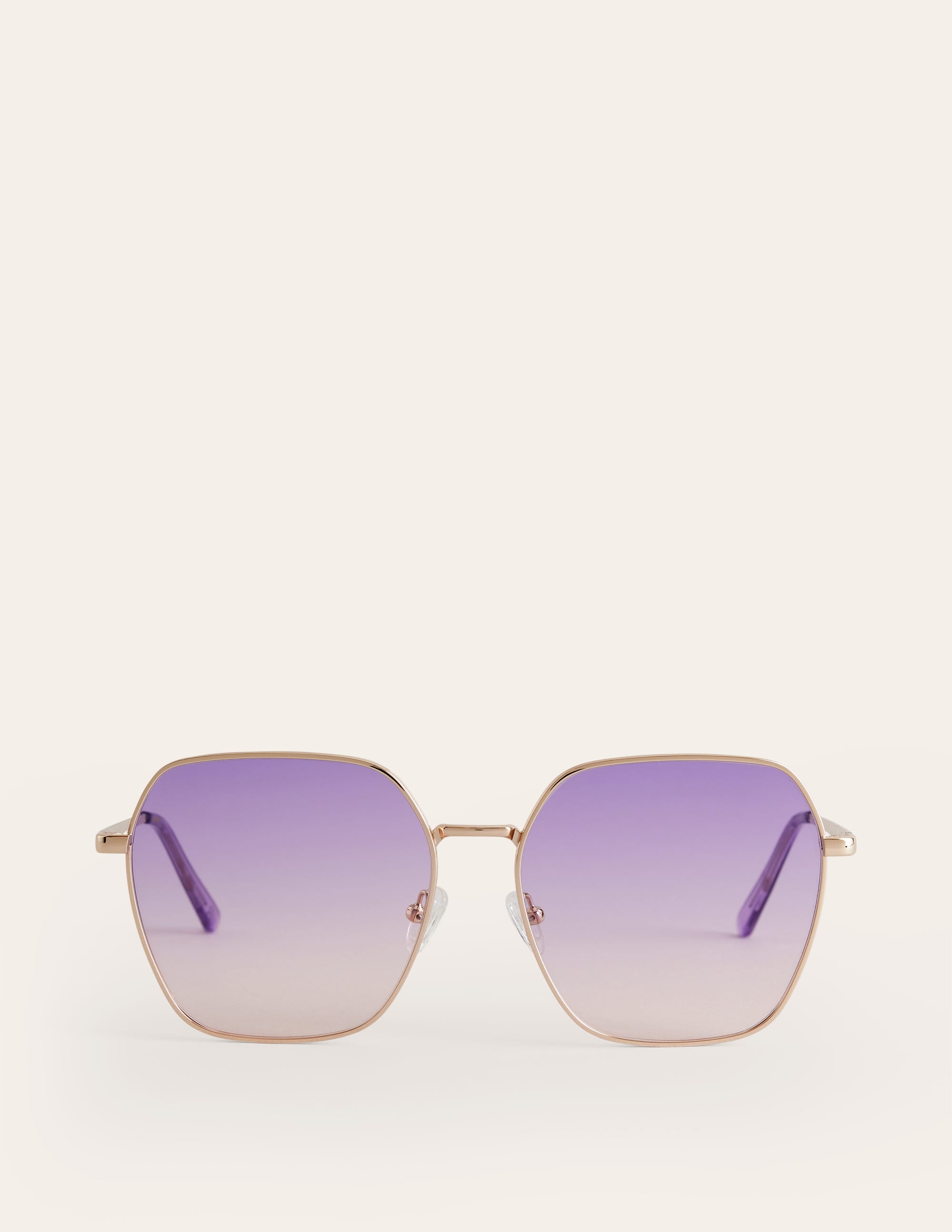 Stylish Angular Metal Sunglasses for Women - Trendy Purple & Pink Gradient Frames - UV Protection, Lightweight & Durable - Perfect for Outdoor Activities, Beach, Driving & Fashion Accessories