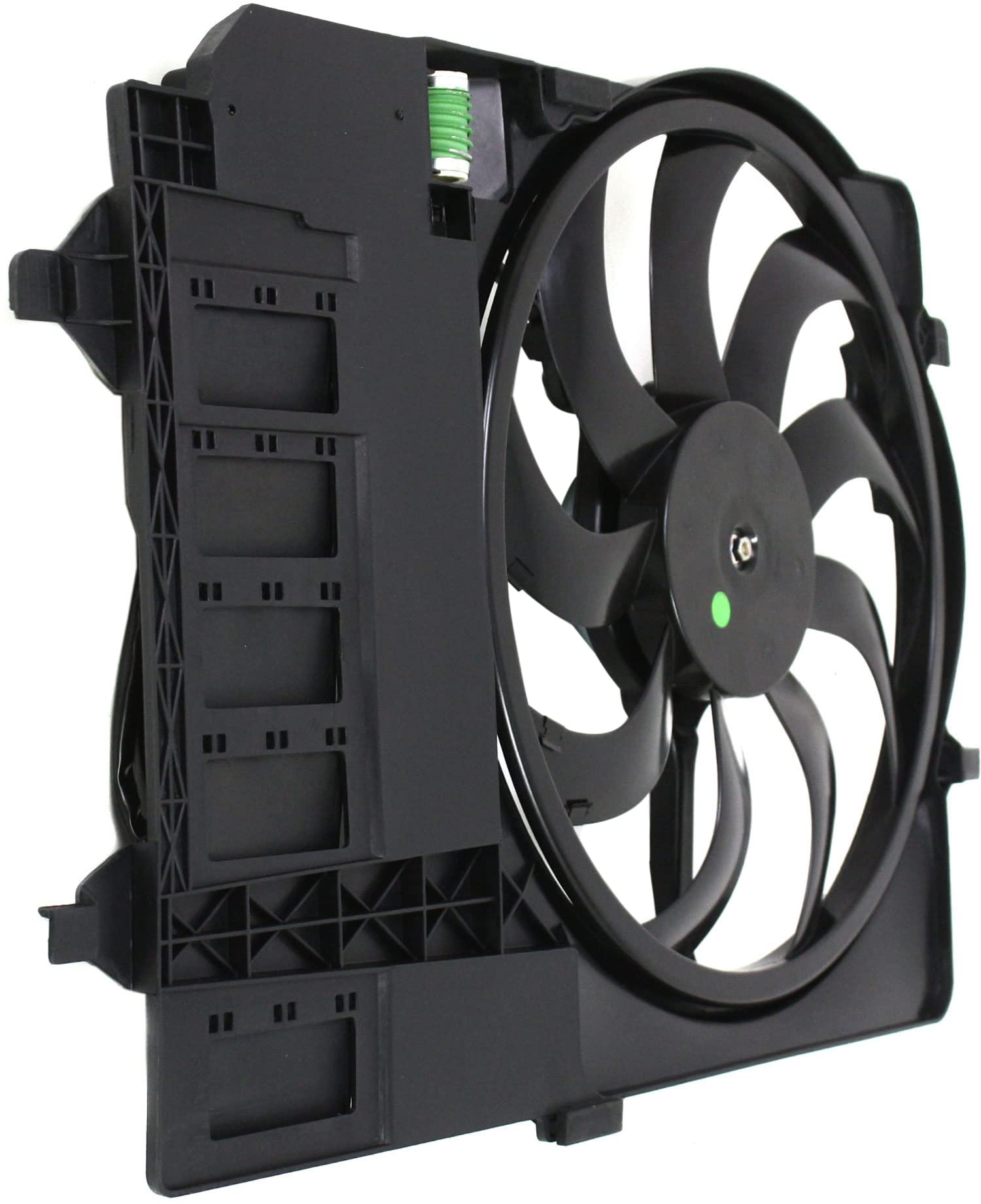 Evan Fischer Radiator Cooling Fan Compatible with 2003-2008 Mini Cooper - Replacement Part MC3115102 - Perfect for Engine Cooling & Overheating Prevention