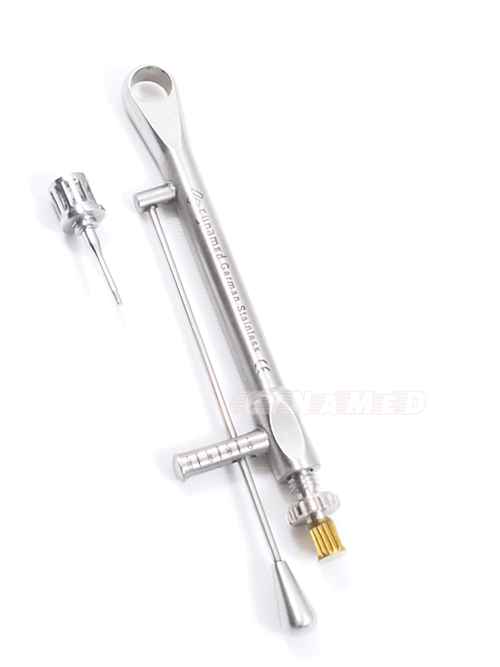Premium German Dental Implant Torque Wrench Ratchet - 10-50 NCM with Driver - Professional Dental Instrument for Implant Surgery & Prosthetic Placement - Perfect for Dentists, Oral Surgeons & Dental Clinics