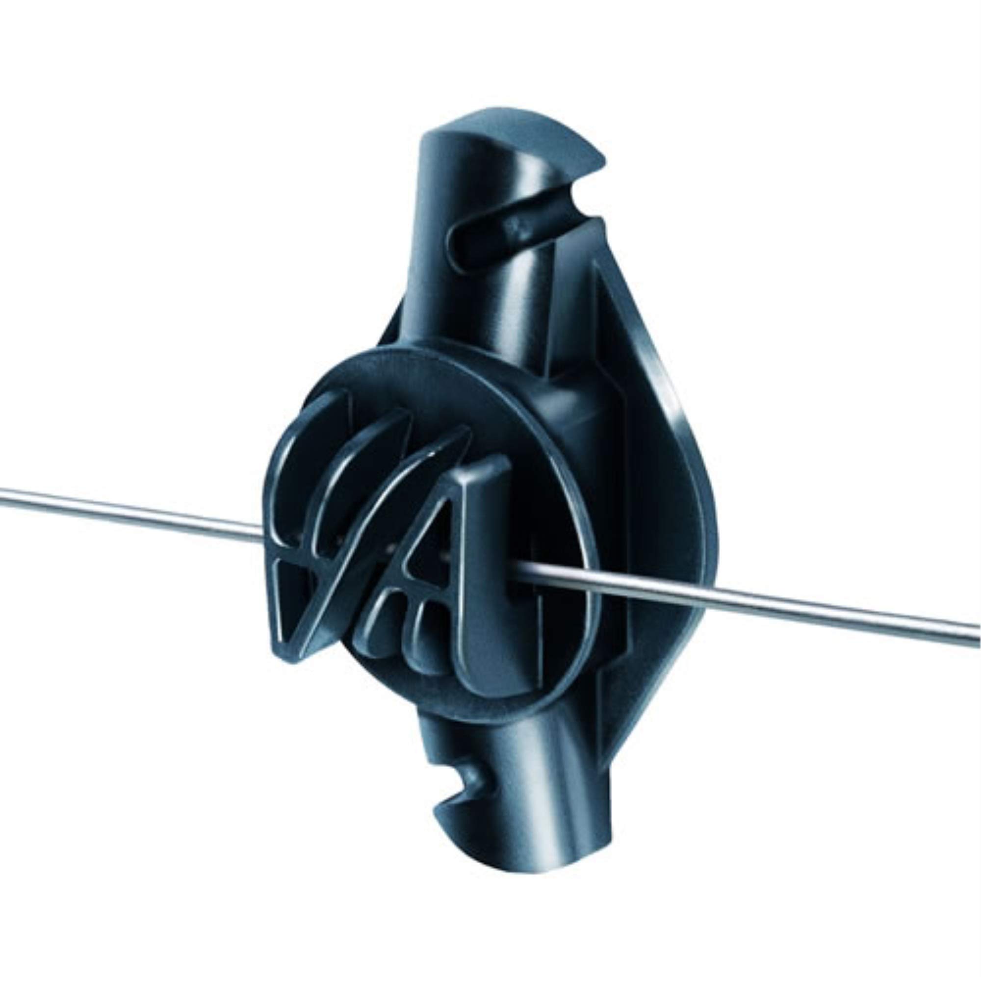 Speedrite Wood Post Claw Insulator - Black for Fence and Electric Wire Protection (10 Pack) - Durable Insulator for Farm, Ranch, and Agricultural Fencing Projects