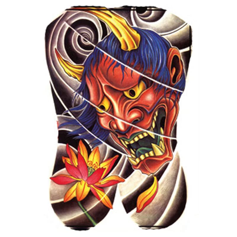 7 Sheets 3D Temporary Tattoos - Waterproof Fake Tattoo Stickers with Realistic Flower Designs (14.8x21cm) for Adults, Men, Women & Teens - Perfect for Parties, Halloween, Cosplay & Body Art on Arms, Legs & Shoulders