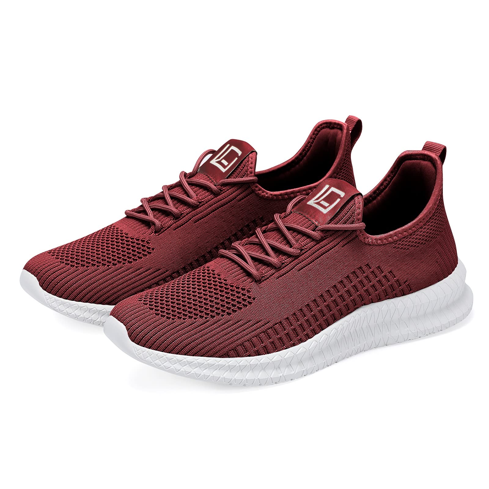 LCGJR Men's Running Shoes - Ultra Lightweight Breathable Athletic Sneakers for Jogging, Gym Workouts & Casual Walking | Comfortable Mesh Fashion Shoes for Men