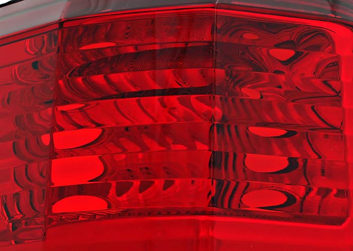 Dodge Nitro Tail Lights Lamps Set - Compatible with 2007 2008 2009 2010 2011 Models - Driver & Passenger Side Replacement - Enhance Visibility & Safety for Night Driving