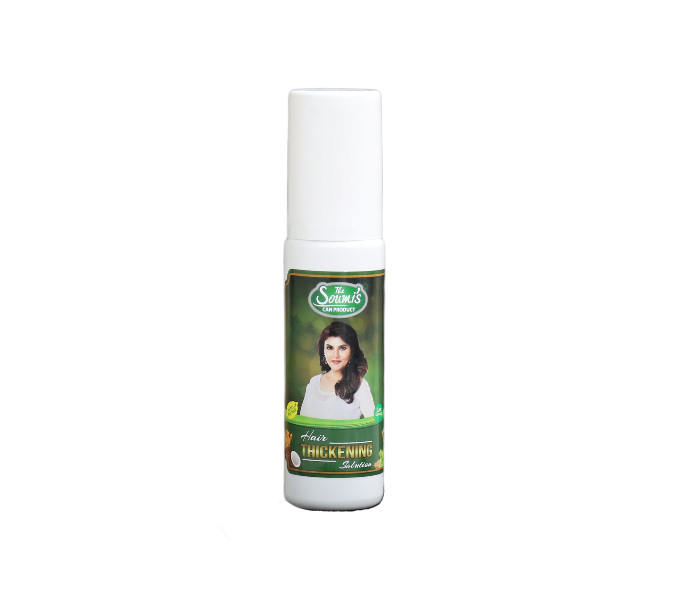 Soumi's Hair Thickening Solution with Castor Oil & Natural Extracts - Hair Growth Treatment for Thicker, Stronger Hair | Reduces Hair Loss & Strengthens Follicles | Vitamin E, Coconut Oil & Linseed Oil for Deep Hydration | Scalp Care for Men & Women | 100ml | Perfect for Daily Hair Care Routine & Scalp Repair