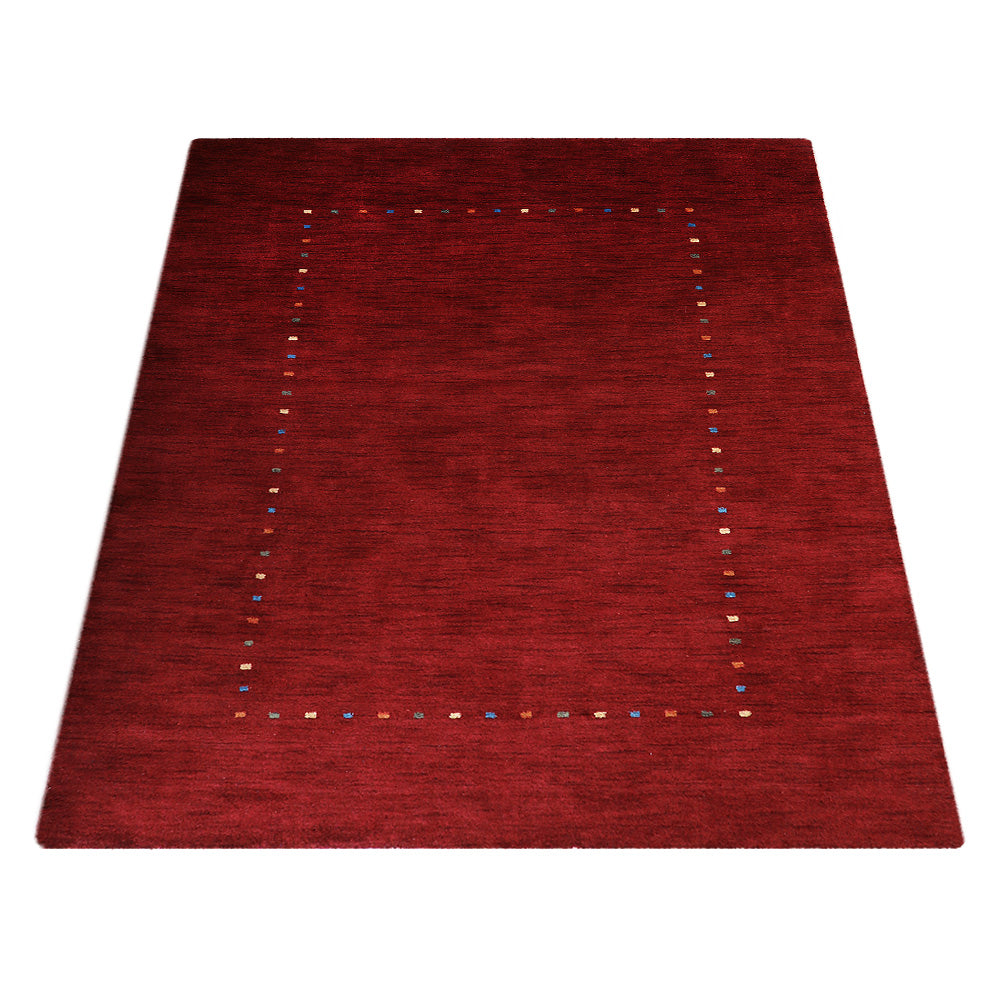 Premium Hand-Knotted Wool Rug from Cebu – Soft & Durable for Living Room, Bedroom, or Office Decor