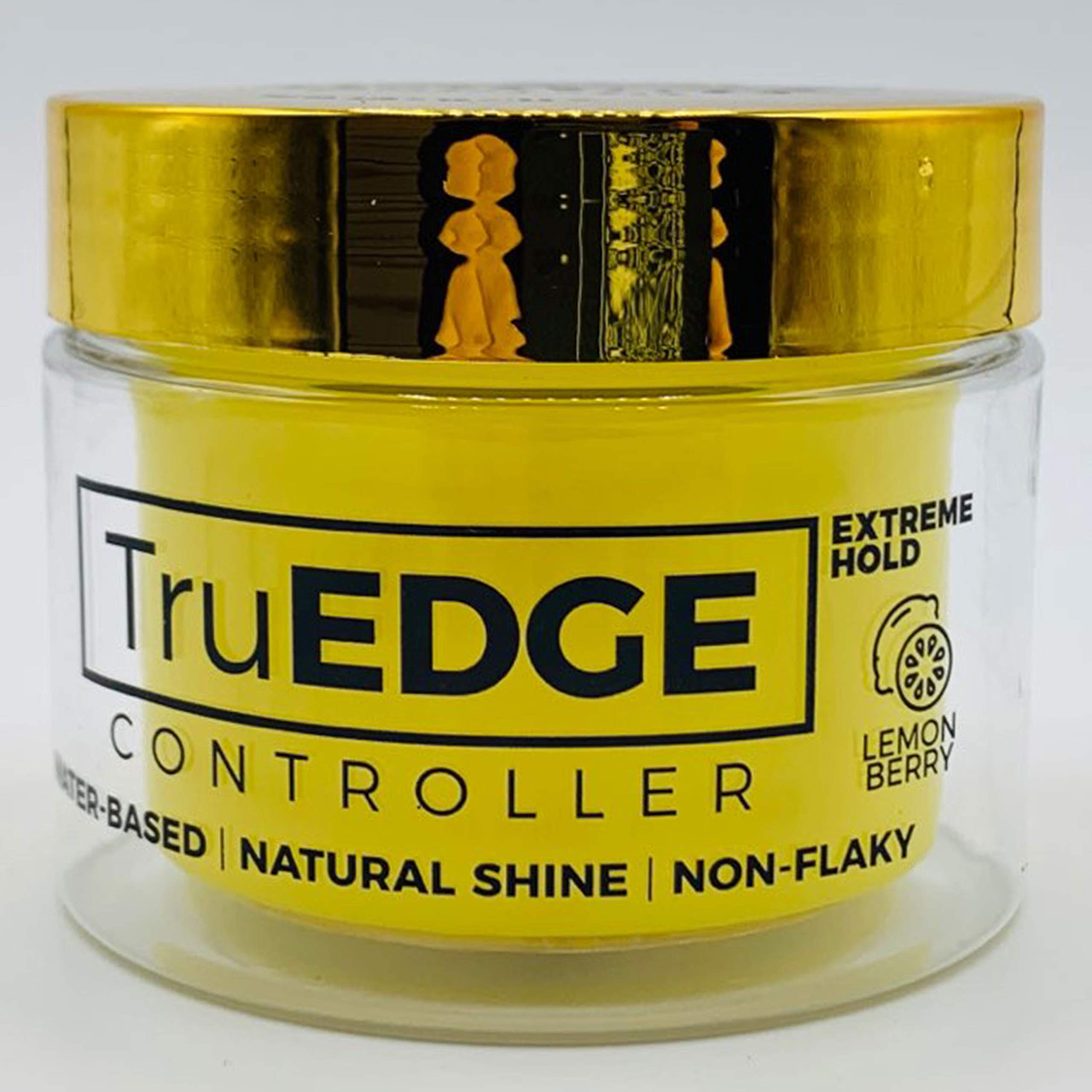 Tyche TruEDGE Controller Extreme Hold 3.38 Fl oz Hair Pomade - LEMON BERRY Scent for Men's Styling | Strong Hold, Long-Lasting Shine | Perfect for Pompadour, Quiff & Classic Hairstyles