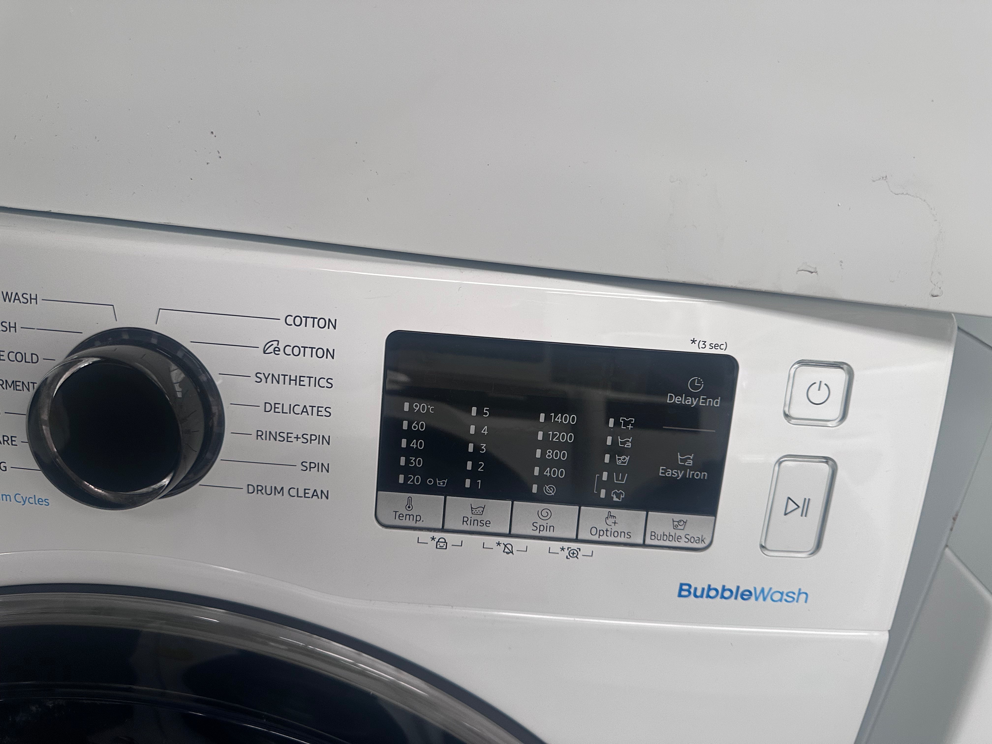 Samsung 8.5Kg AddWash Front Load Washing Machine with Steam - Certified Refurbished | Large Capacity Smart Washer for Family Laundry | Perfect for Apartments & Energy-Efficient Homes