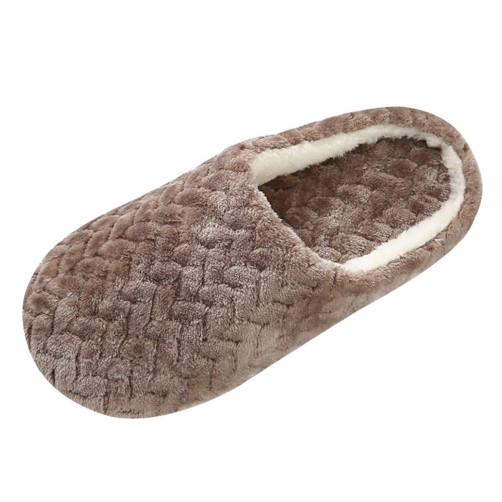 Memory Foam Slippers for Women - Winter Fuzzy House Slippers with Arch Support, Comfortable Indoor/Outdoor Slippers Size 11 - Perfect for Christmas Gifts, Home Relaxation & Cozy Winter Wear