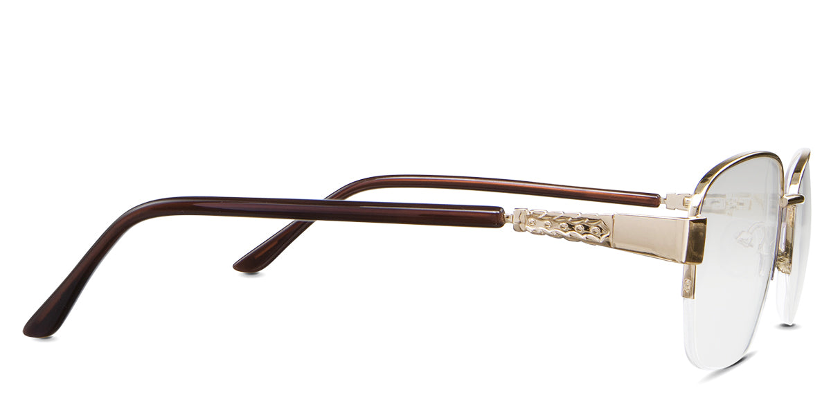 Sadie Men's Prescription Tinted Glasses - Stylish & UV Protection for Reading, Driving & Outdoor Activities