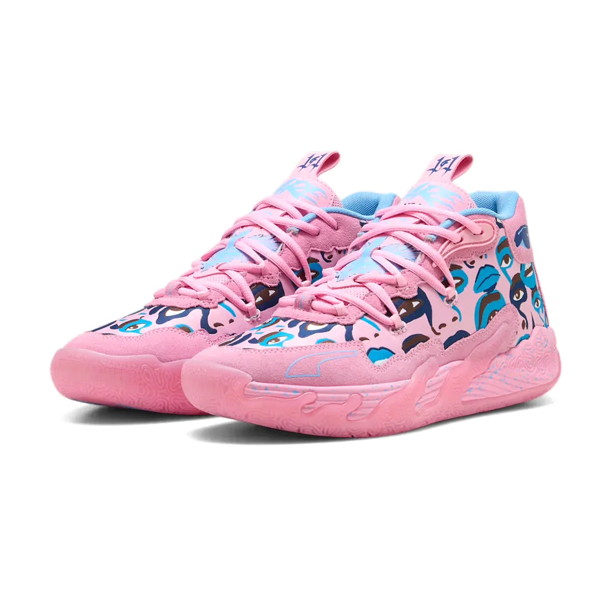 LaMelo Ball x KidSuper MB.03 'Pink Lilac' Basketball Shoes - Limited Edition NBA Sneakers for Men - Perfect for Streetwear Fashion & Basketball Games