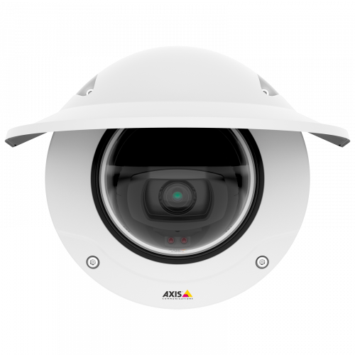 Axis Communications Q3518-LVE 4K UHD Outdoor Dome Security Camera - Weatherproof IP66, Night Vision, Motion Detection for Home & Business Surveillance