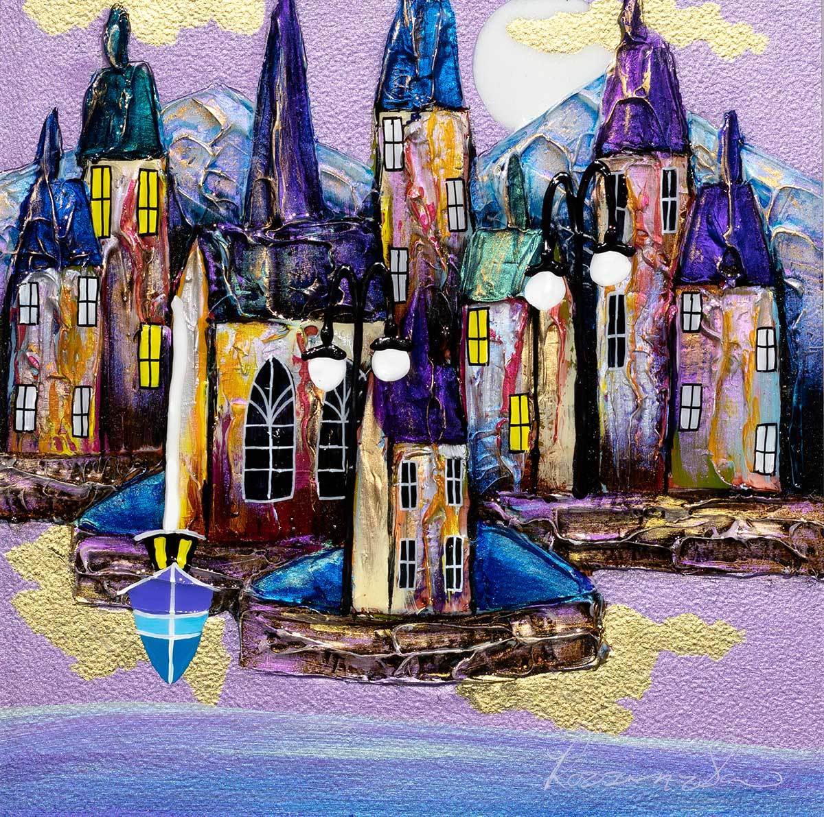 Original 'A Peaceful Place' Wall Art - Handmade Home Decor for Living Room, Bedroom & Office - Perfect Gift for Housewarming & Holidays