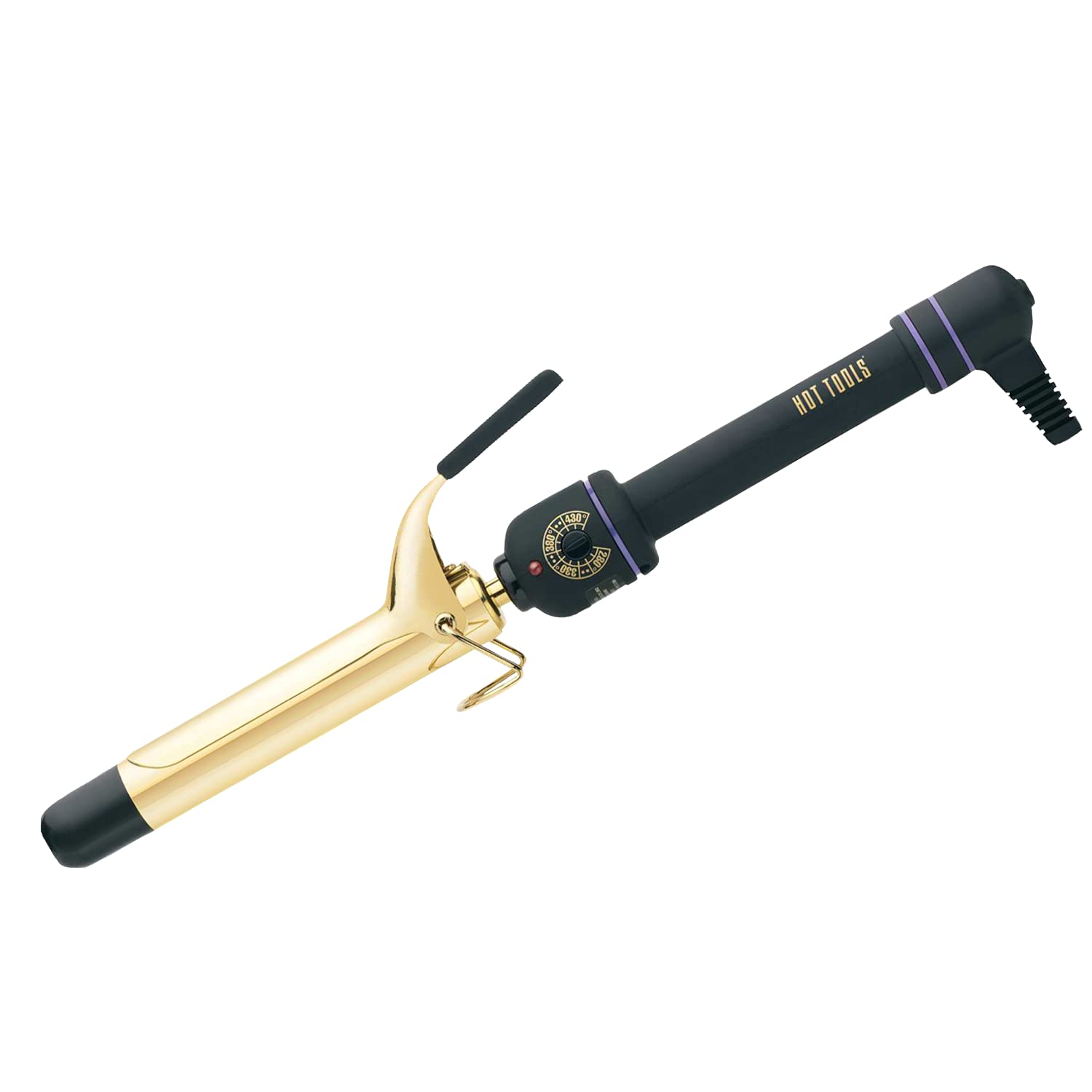 Hot Tools 1181 1 Inch Professional Spring Curling Iron for Salon-Quality Waves & Curls - Perfect for Home Styling, Weddings & Special Occasions