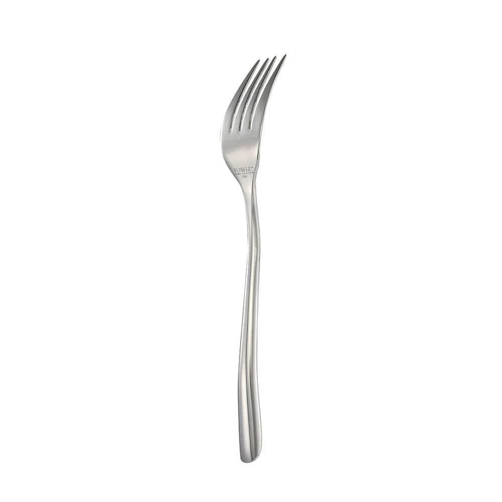 Wave Forged 42-Piece Stainless Steel Flatware Set - Service for 8 - Elegant Dinnerware for Formal Dining, Wedding Gifts & Holiday Entertaining
