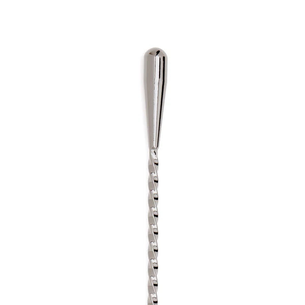 Cocktail Kingdom De Soto Double Teardrop Stainless Steel Stirrer 33.5 cm - Professional Bar Mixing Tool for Cocktails, Martinis & Stirred Drinks - Perfect for Home Bars & Bartenders