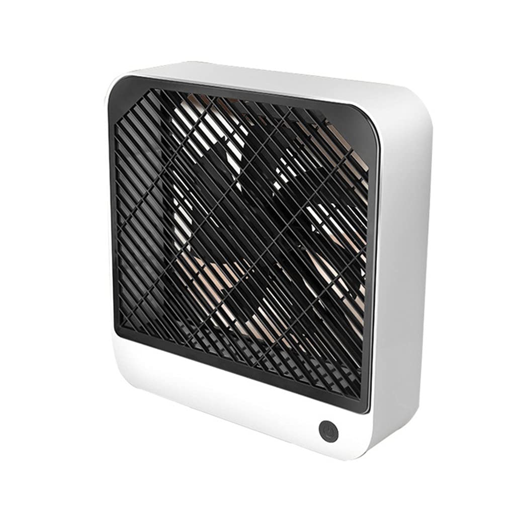 Portable USB Mini Air Conditioner - Personal Cooling Fan with Dual Air Outlets, Desktop Air Cooler for Home, Office & Travel | Perfect for Summer, Hot Weather & Small Spaces