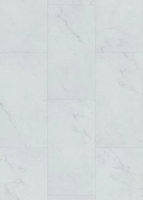 Coretec Plus Bianco Marble 12x24 Waterproof Luxury Vinyl Tile Flooring - Perfect for Kitchens, Bathrooms & Basements