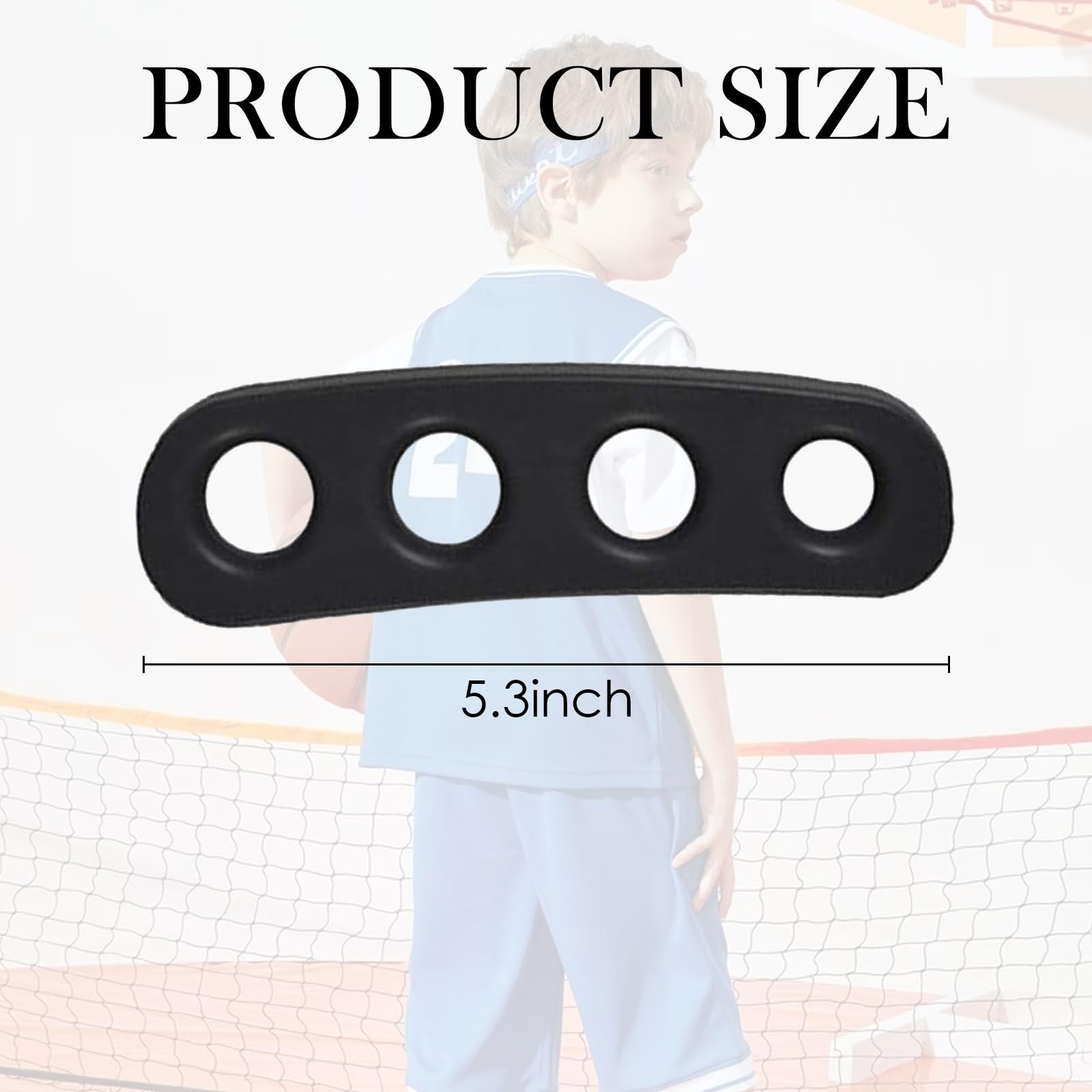 Haploon 5.3 Inch Basketball Shooting Trainer - Basketball Training Equipment for Youth & Adults | Improve Shooting Accuracy & Form | Perfect for Home, Gym & Court Practice