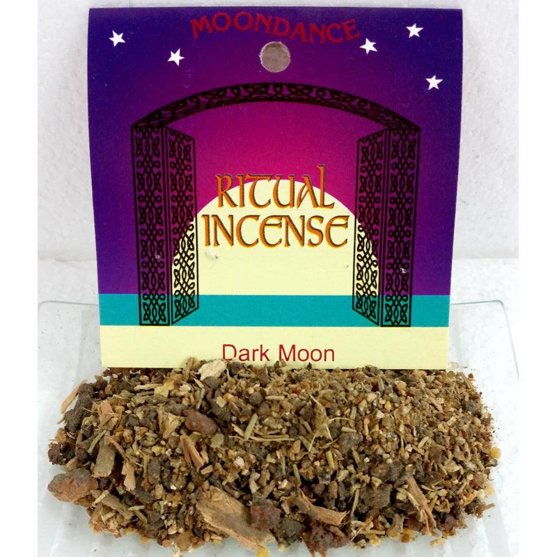 Ritual Incense Mix Dark Moon 20g - Premium Handmade Spiritual Incense for Meditation, Yoga & Moon Rituals - Perfect for Wiccan, Pagan & New Age Practices
