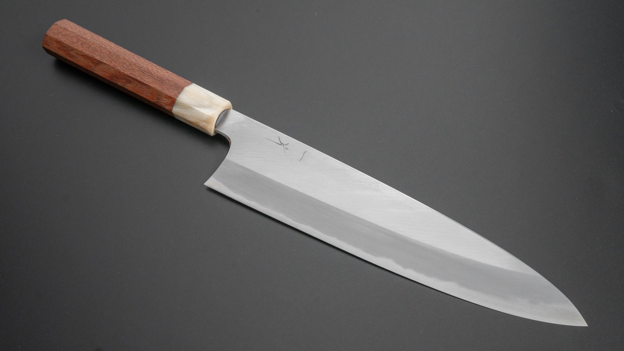 Hitohira Togashi White #1 Migaki Gyuto 240mm Japanese Chef Knife - Premium Lacewood Handle - Perfect for Sushi, Sashimi & Meat Cutting - Professional Kitchen & Home Cooking Essential