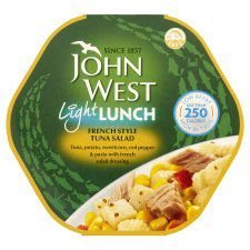 John West Light Lunch French Style Tuna Salad 220g - Premium Canned Tuna for Healthy Meals, Quick Lunches & On-the-Go Snacks