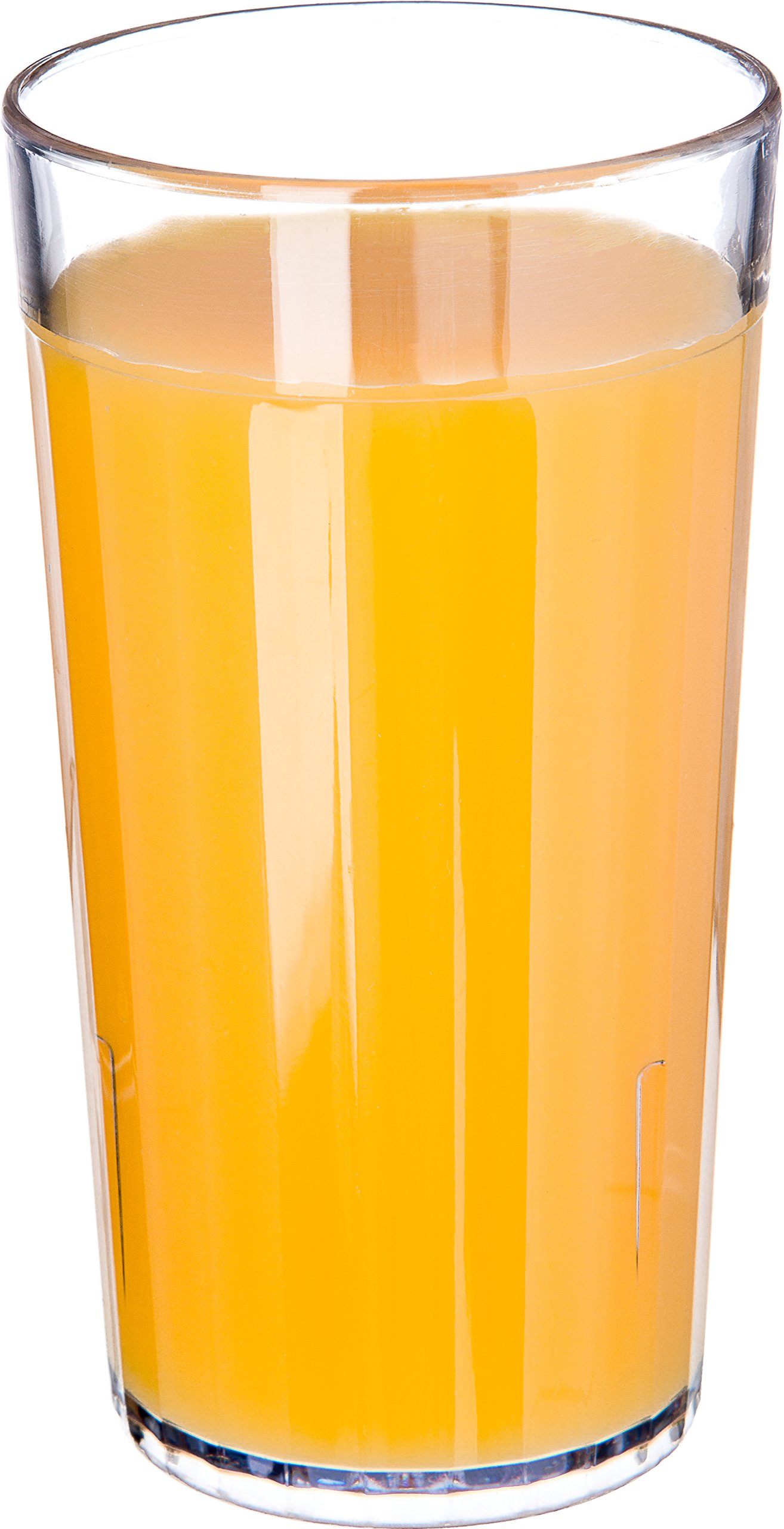 Carlisle 12.3oz Clear Plastic Bistro Tumblers for Restaurants, Catering & Kitchens - Durable Disposable Drink Cups (Pack of 72) - Perfect for Coffee, Iced Tea, Juice & Beverage Service