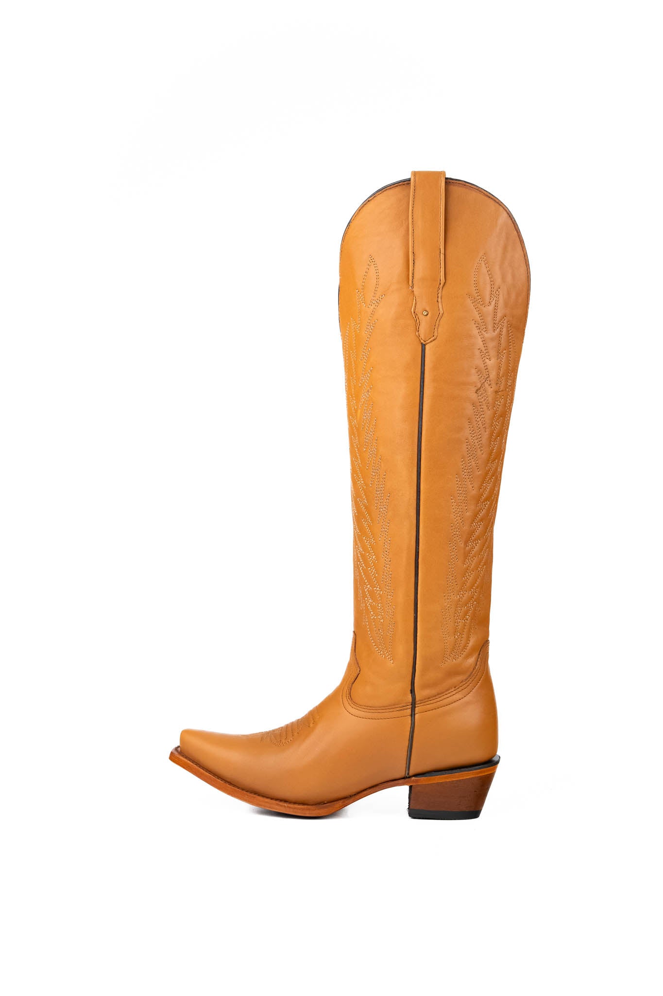 Valentina Tall Neutral Snip Toe Cowgirl Boots for Women - Western Riding & Country Fashion Boots for Everyday Wear