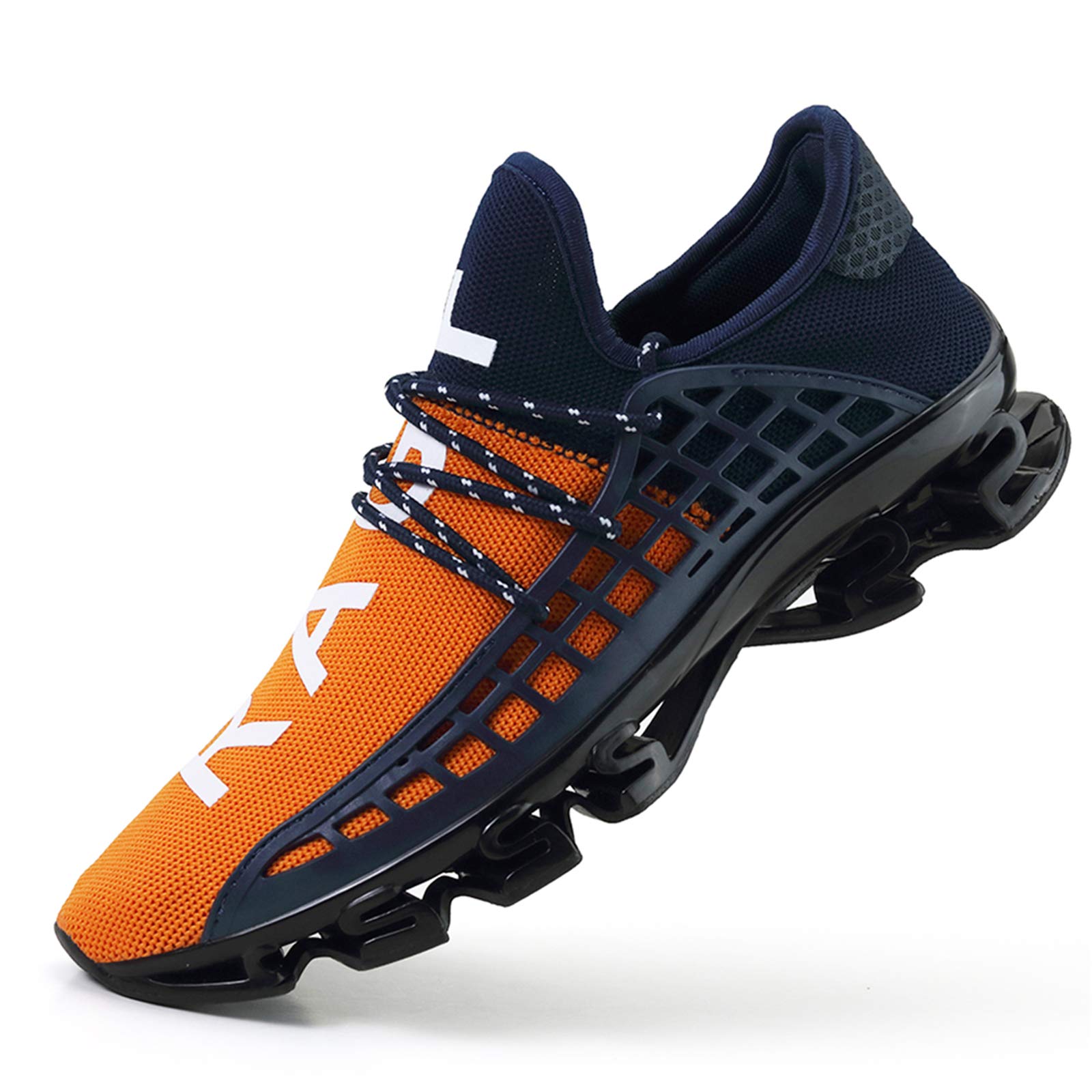DUORO Men's Athletic Running Shoes - Non-Slip Blade Sole for Road Running, Tennis & Walking - Lightweight Sport Sneakers for Gym, Jogging & Daily Wear