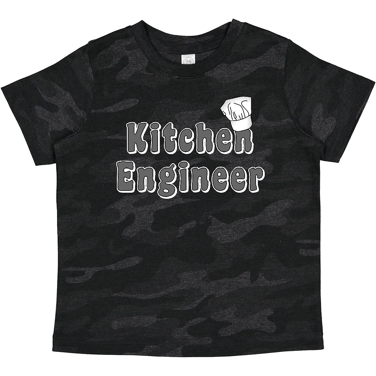 Inktastic Kitchen Engineer Gray Baby T-Shirt - Cute Science-Themed Outfit for Toddlers & Infants | Perfect for Playdates, Daycare & Family Photos