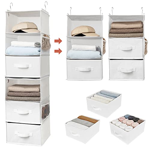 6 Tier-3 Drawers-white