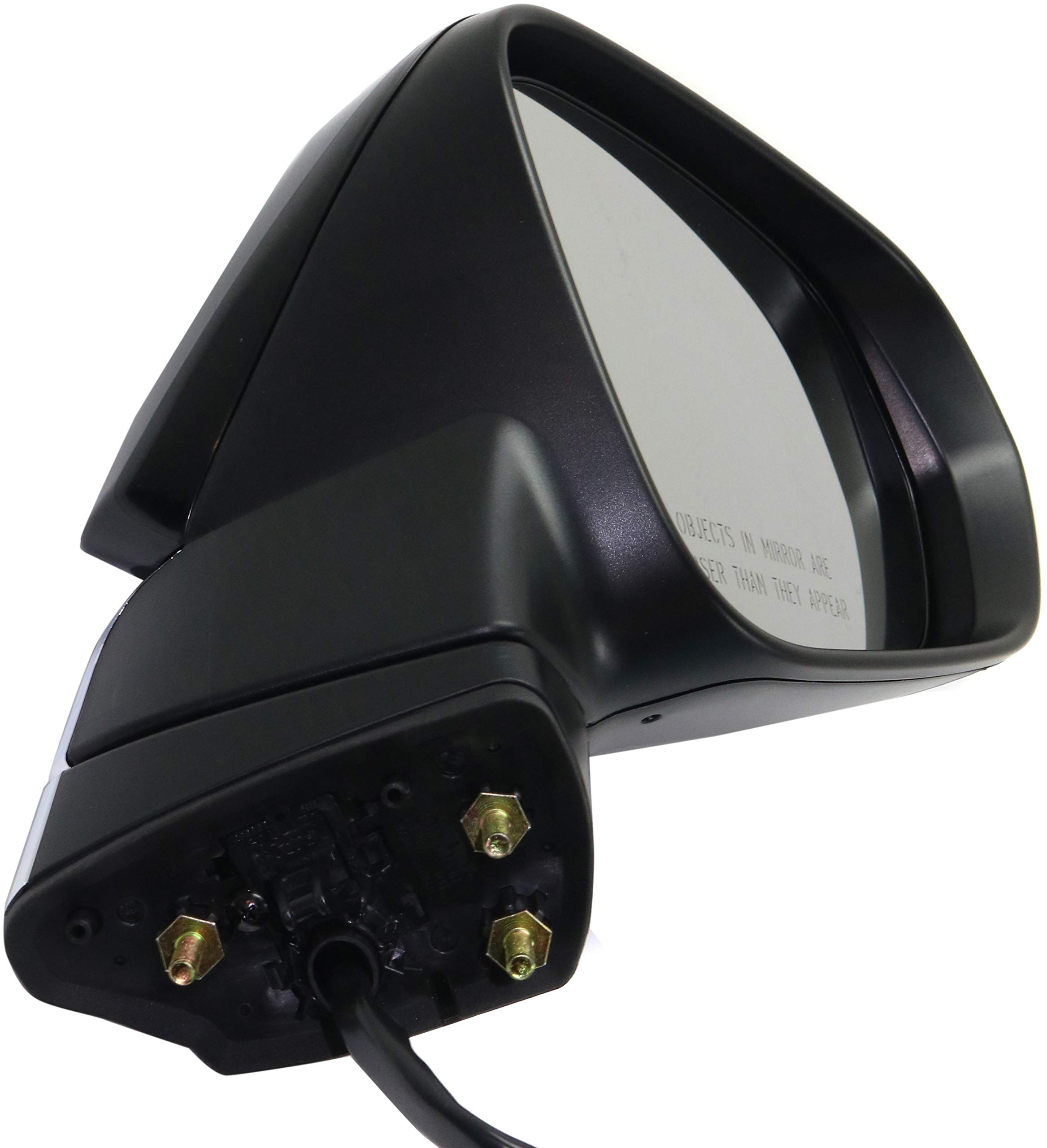 Kool Vue Passenger Side Power Heated Mirror for Lexus RX350 2016-2019 - Power Fold with Signal Light & Memory, Paintable, Canada Built - Perfect for Winter Driving and Enhanced Visibility