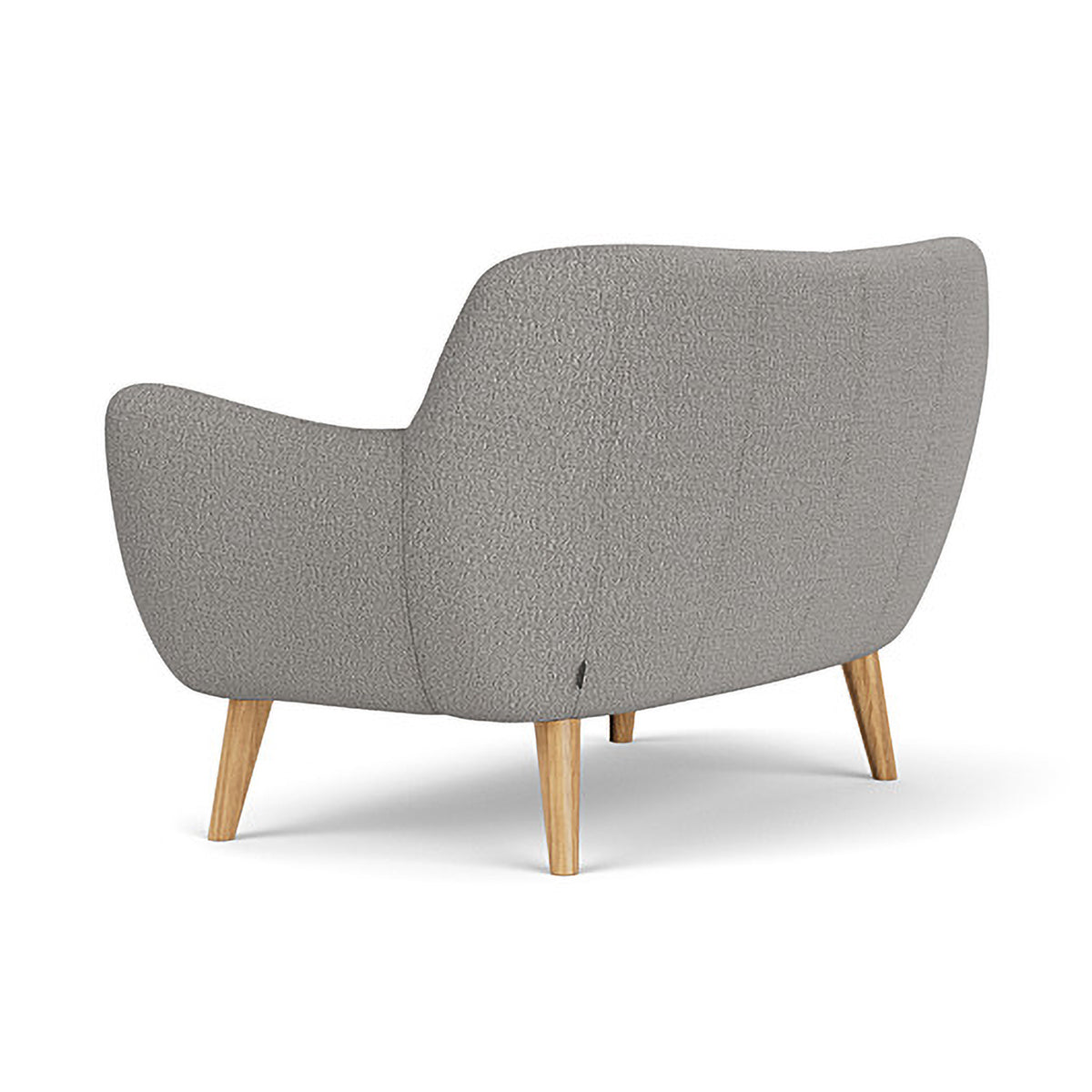Herman Boucle 2 Seater Sofa - Modern Upholstered Loveseat for Living Room, Lounge & Small Spaces | Soft Fabric Couch with Sturdy Frame | Perfect for Apartments, Dorms & Cozy Home Decor