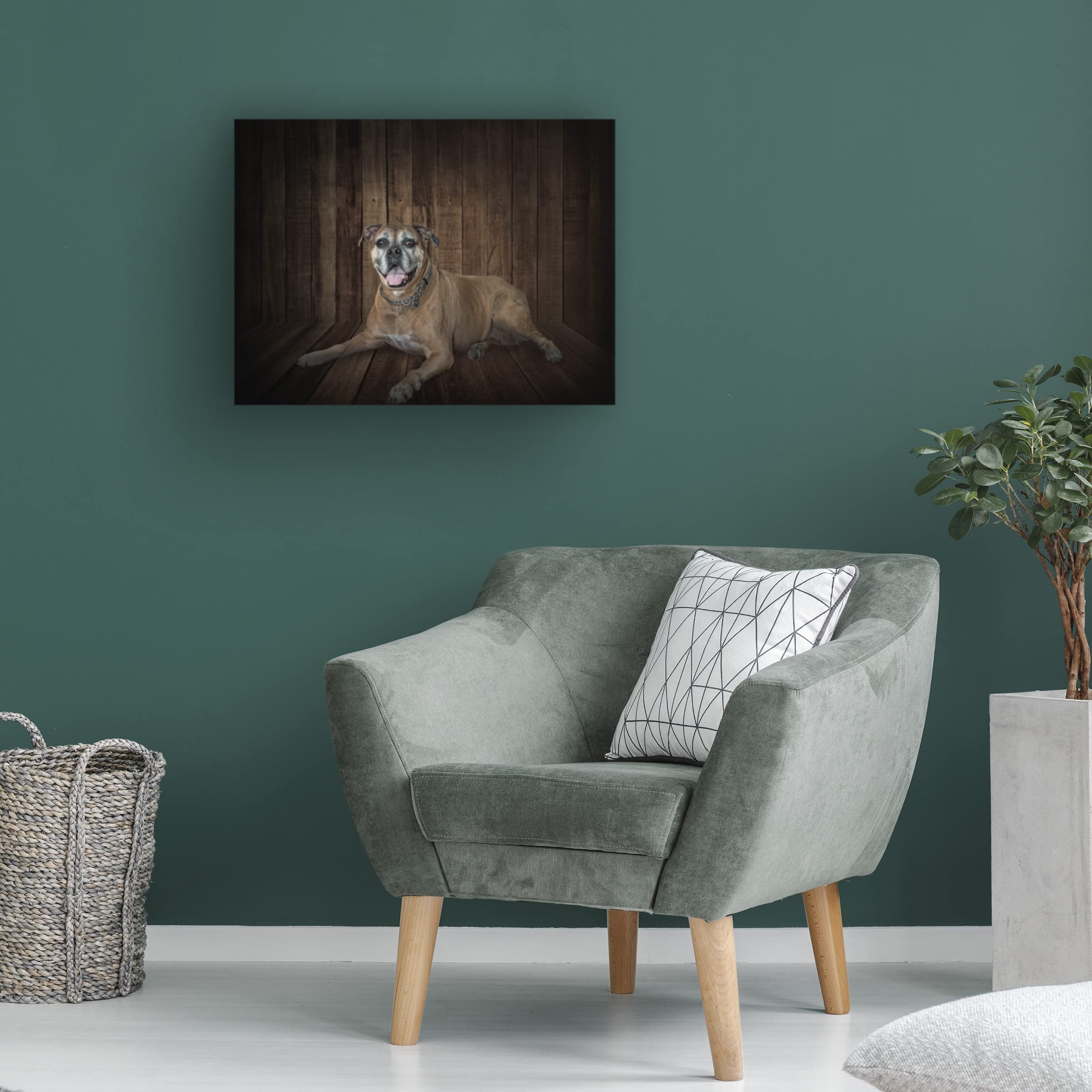 Trademark Fine Art 'Madison' Canvas Wall Art by Lori Hutchison - Elegant Home Decor for Living Room, Bedroom & Office