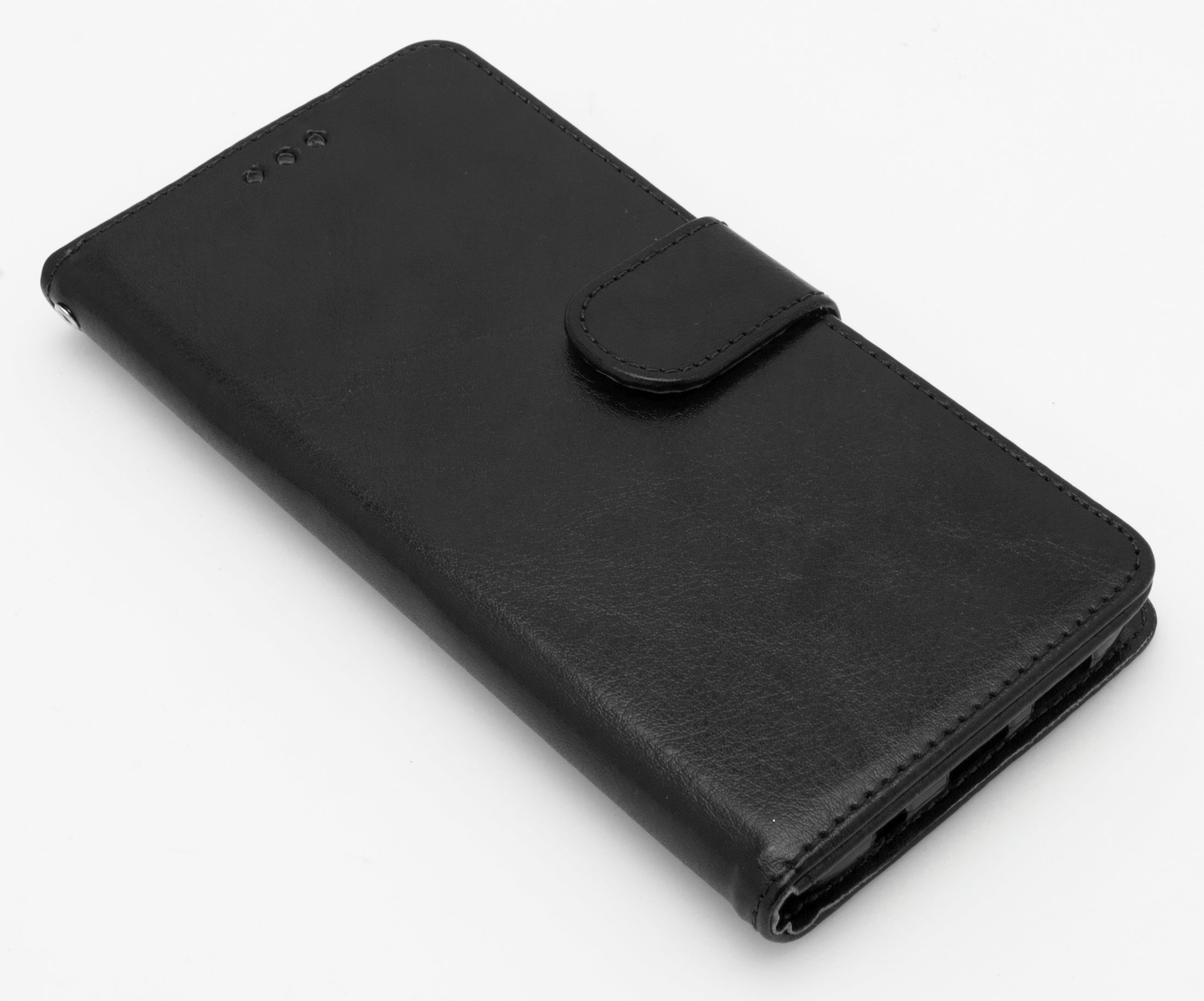 Samsung Galaxy S7 Wallet Case - Premium PU Leather Flip Cover with Credit Card Slots | Stylish Black Design for Samsung Galaxy S7 | Perfect for Business, Travel & Everyday Use