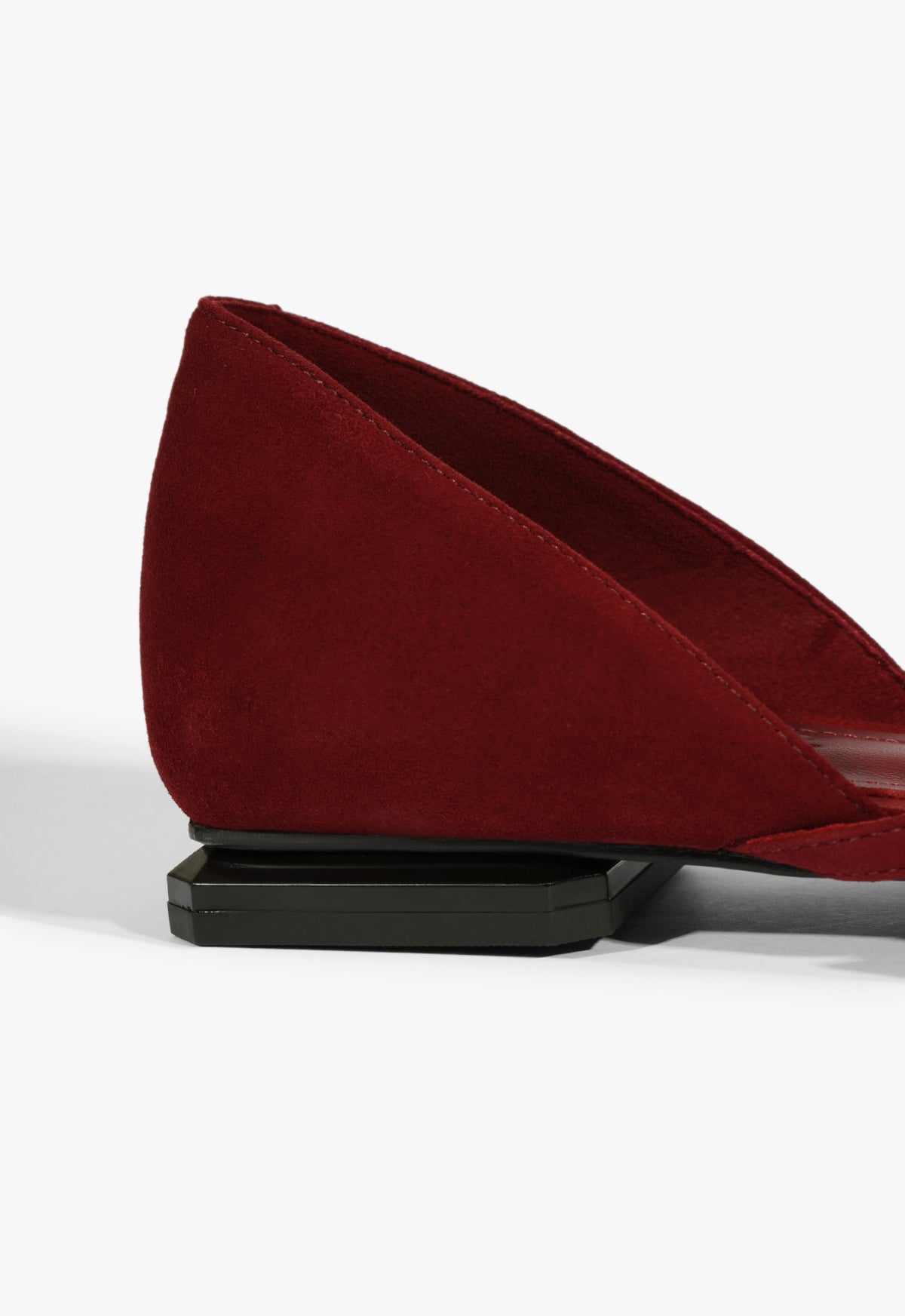Rue Suede Flat Shoes with 25mm Heel - Women's Comfortable Loafers for Work & Casual Wear | Style S2210900050003