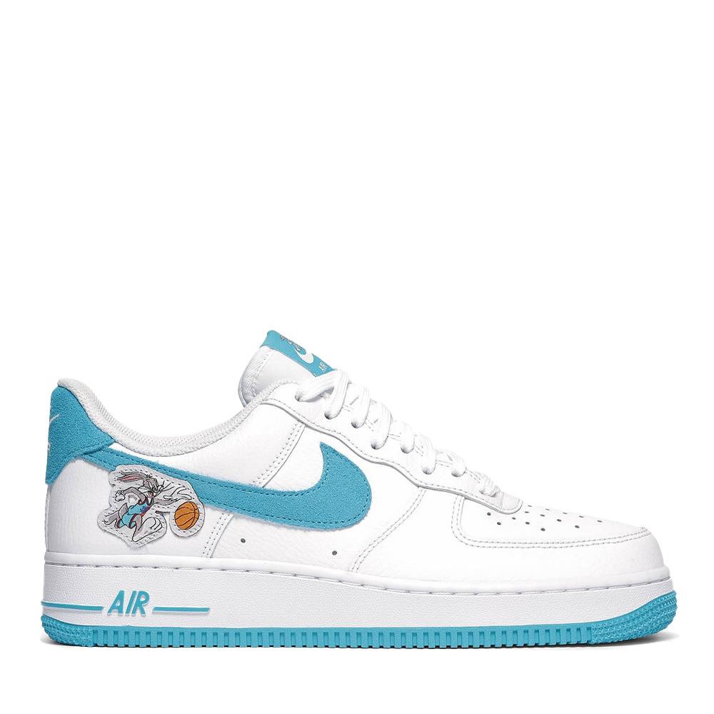 Nike Air Force 1 Low Hare Space Jam Basketball Sneakers - Retro White Shoes for Men & Women - Perfect for Streetwear, Casual Outfits & Sneaker Collectors