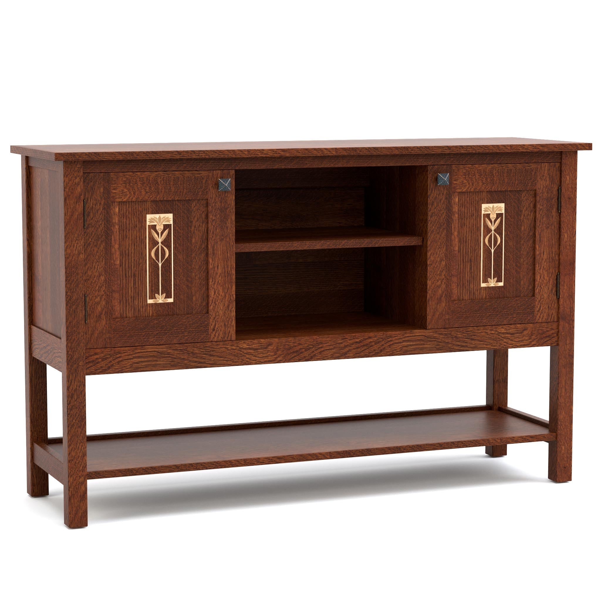 Meadowflower Two Door Sideboard - Stylish Wooden Buffet Cabinet for Dining Room, Living Room & Entryway Storage | Perfect for Home Decor & Organizing Dishes, Linens & More