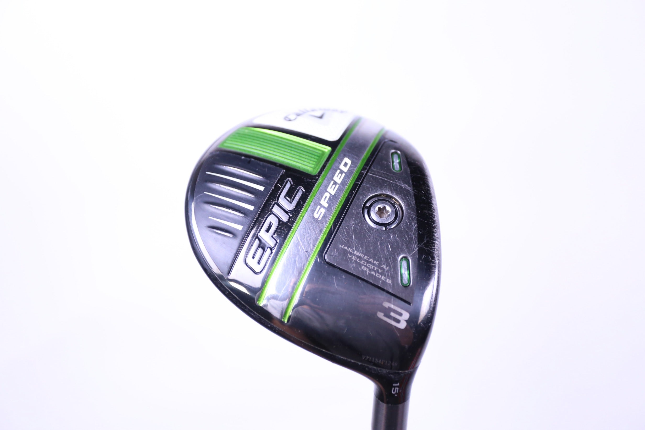 Used Callaway Epic Speed 3 Wood Golf Club - Right Handed 15° Stiff Flex Driver for Men | Perfect for Long Fairway Shots & Improving Distance Control
