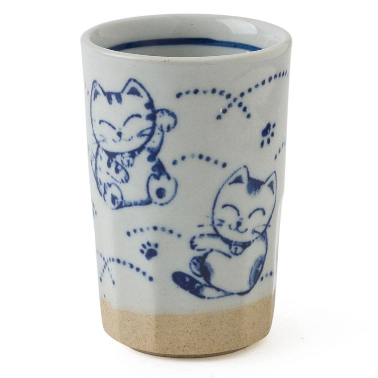 Blue Cat Mug - Cute Ceramic Coffee Cup with Handle for Tea, Hot Drinks - Perfect for Home, Office, Gifts & Cat Lovers