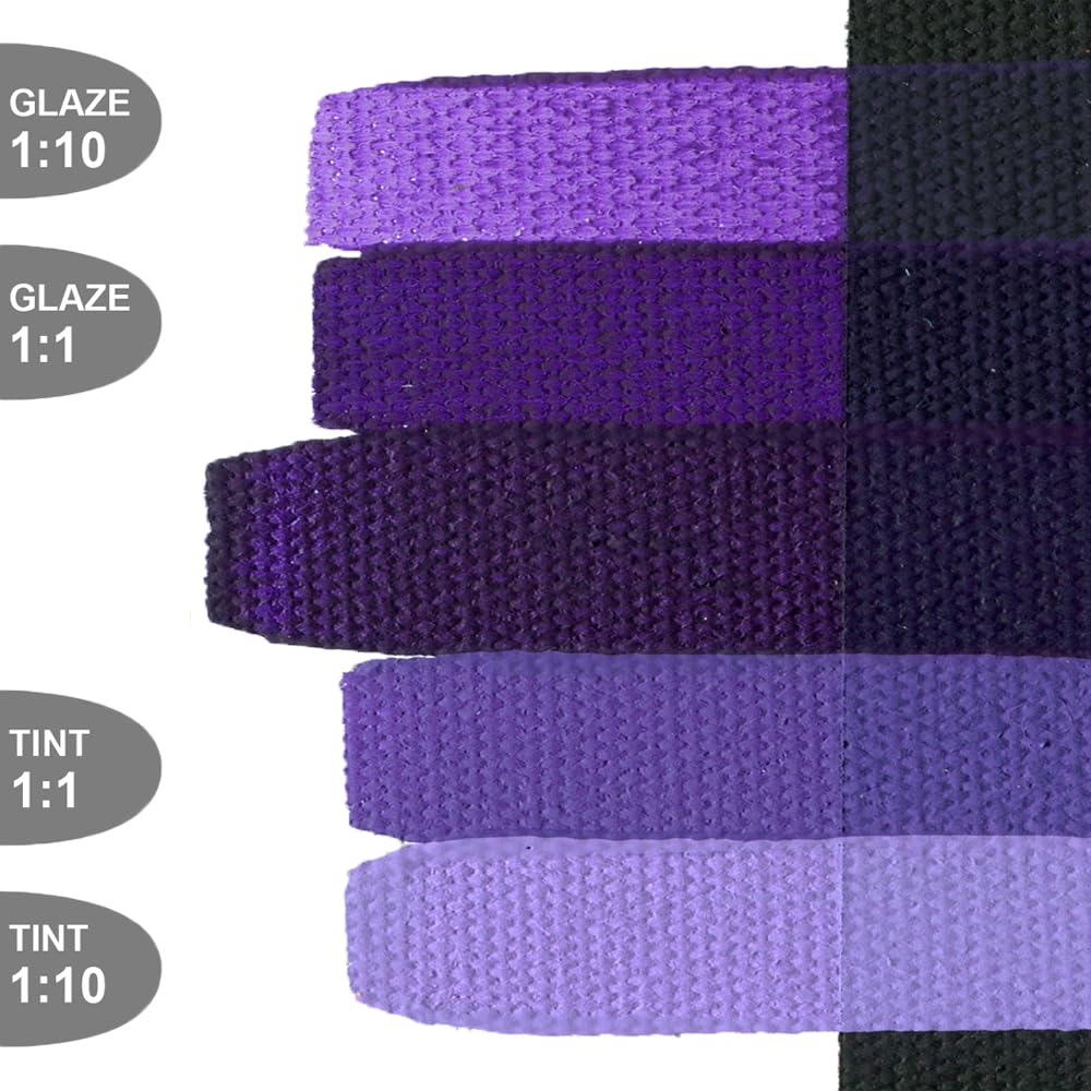 GOLDEN SoFlat Matte Acrylic Paint - Dioxazine Violet Deep (16 fl oz Jar) | Professional Opaque Acrylics for Artists | Perfect for Canvas Painting, Murals & Mixed Media Art
