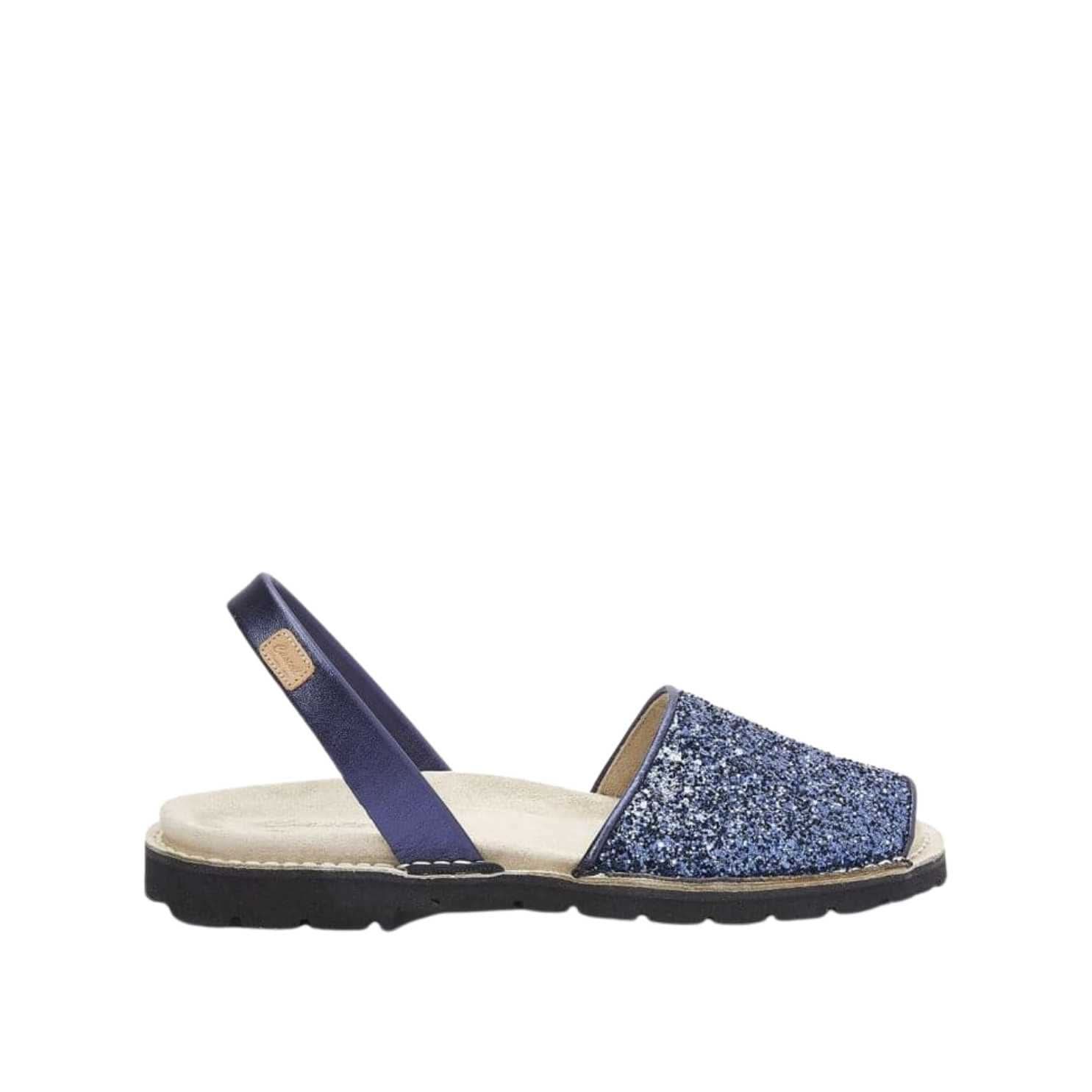 Ergonomic Glitter Menorcan Sandals for Women - Comfortable Beach & Summer Walking Shoes - Perfect for Vacation, Poolside, and Casual Outings