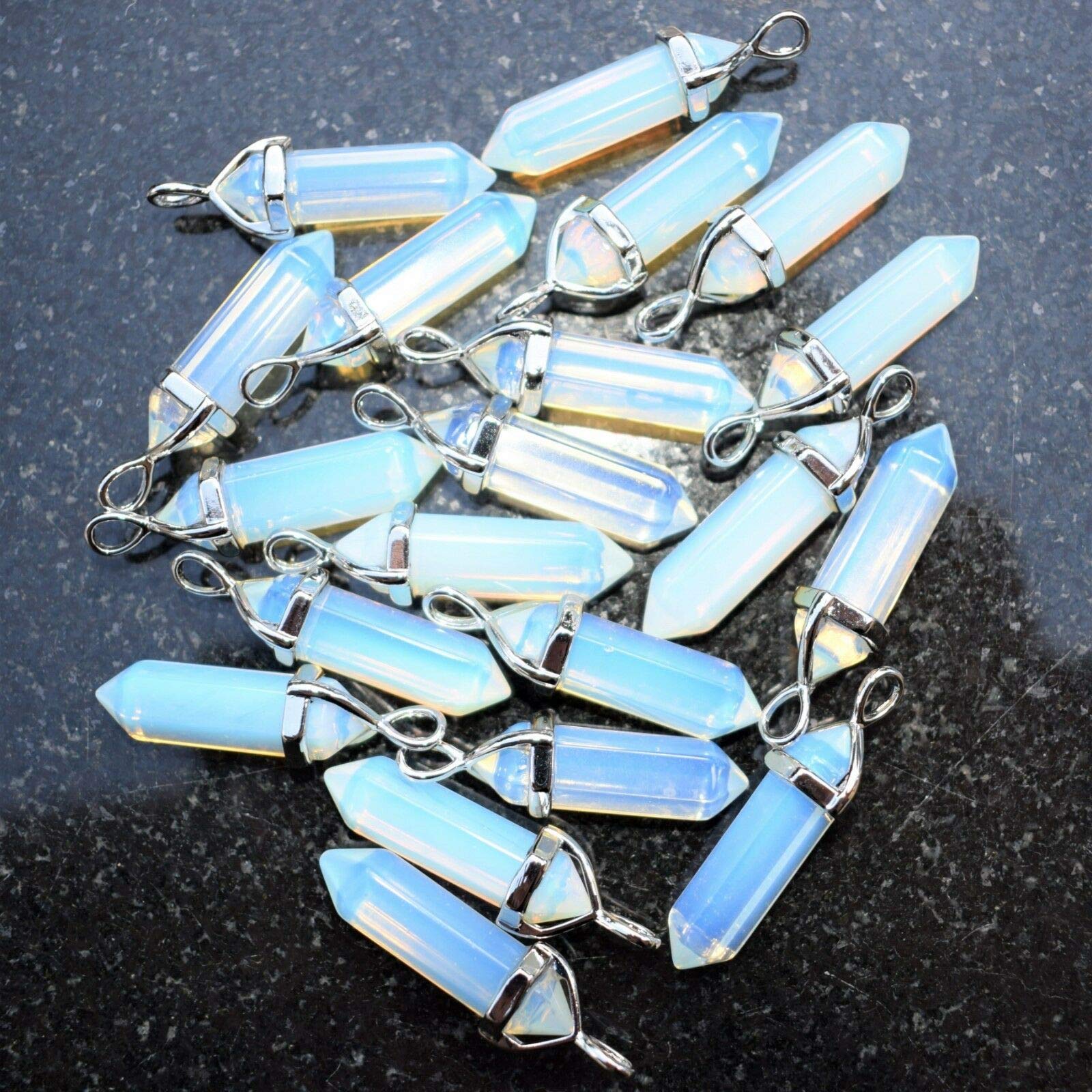Zenergy Gems Charged Radiant Opalite Pendant Necklace with 20