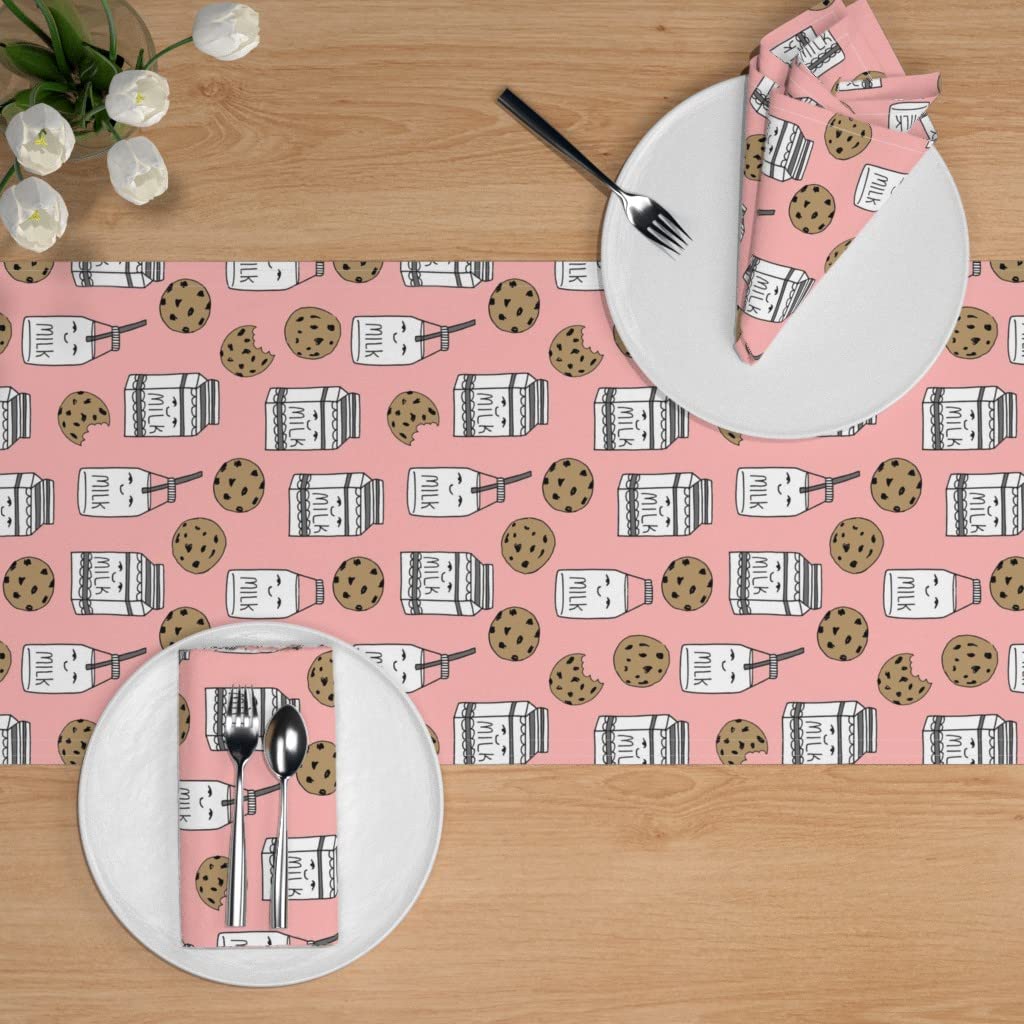 Custom Printed Cotton Sateen Table Runner 72