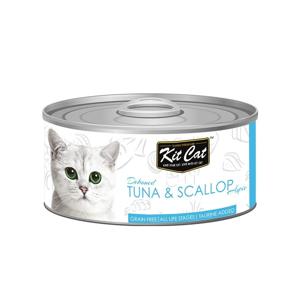24-Pack Kit Cat Deboned Food Topper for Adult Cats & Kittens - 80g Pouches, 22 Flavor Variety - Perfect for Mealtime Enhancement & Picky Eaters